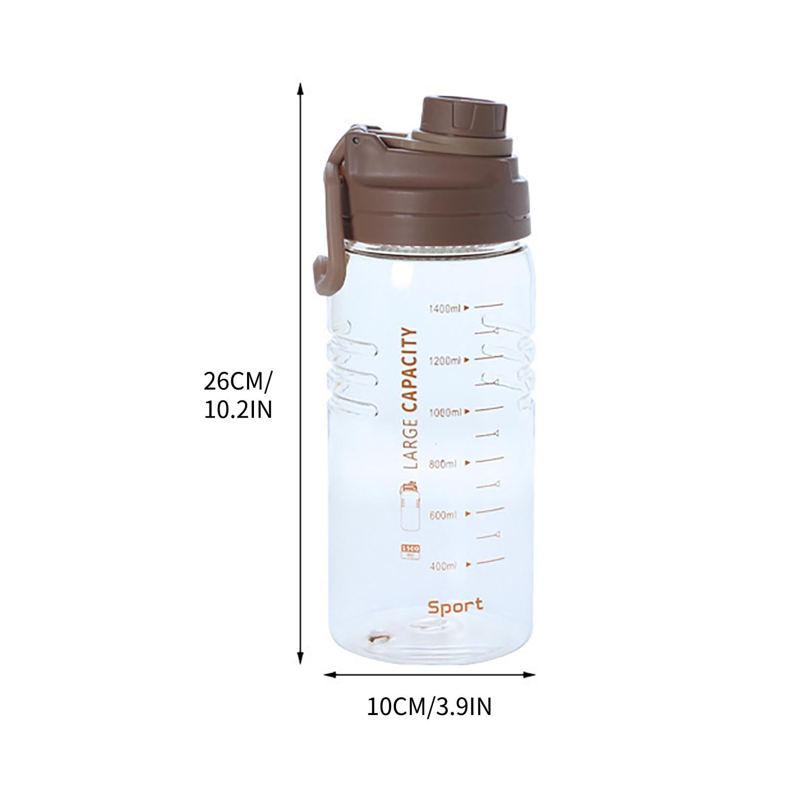 1500ml Sports Water Bottle Large Capacity Water Cup Outdoor Transparent Big  Water Bottle Plastic Travel Kettle Ton Barrel botell