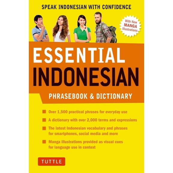 Pre-Owned Essential Indonesian Phrasebook and Dictionary: Speak Indonesian with Confidence (Revised and Expanded) (Essential Phrasebook & Disctionary Series) (Essential Phrasebook and Paperback