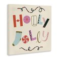 thumbnail image 2 of Stupell Industries Contemporary Holly Jolly Eclectic Holiday Canvas Art, 24 x 24, by Sazerelli Designs, 2 of 7