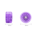 thumbnail image 1 of 8 Roues de Patin à Roulettes 32 x 58mm 82A avec Roulement, avec Accessoires de Patinage Multifonction Violet, 1 of 5