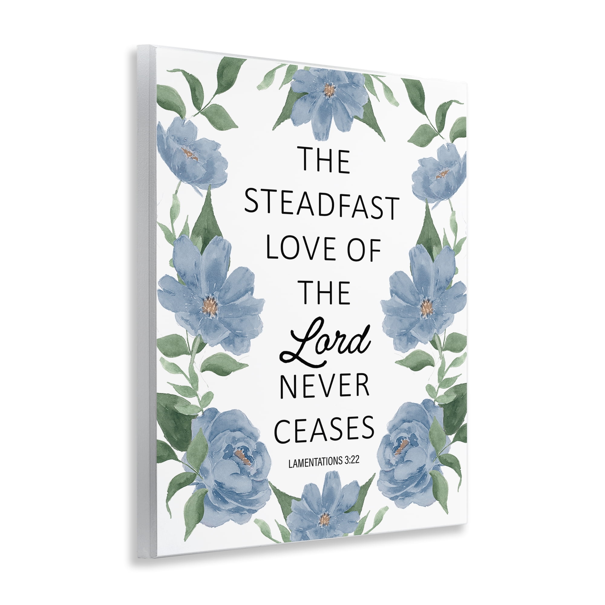 Stupell Industries Steadfast Love Of The Lord Wall Plaque Art, design by Lucille Price