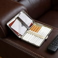 thumbnail image 6 of Vintage-Style Versatile Card & Cash Case, Vintage Card Case Metal, Snap-Style Wallet, RFID Blocking Multi-Function Case For Cards Cash Cigarettes, 6 of 8