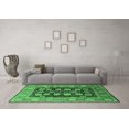 thumbnail image 3 of Ahgly Company Indoor Rectangle Oriental Emerald Green Industrial Area Rugs, 7' x 9', 3 of 4