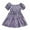 Purple, variant on XBASW 1-8T Girls Casual Dresses for Toddler Kids Pullover Dot Print Dress Summer Short Sleeve Sundress for Baby Girls