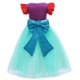 thumbnail image 4 of Birdeem Robe de Cérémonie Pailletée pour Filles Enfants, Costume de Fête Princesse, Robe de Mariage, 4 of 12