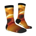 thumbnail image 4 of Yiaed Sunglasses Yellow Duck Print Great elasticity Crew Socks Sports socks for Men and Women, 4 of 5
