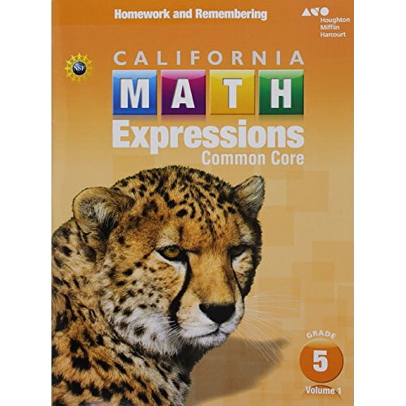 Pre-Owned Homework and Remembering Workbook, Volume 1 Grade 5 (Paperback) 0544211391 9780544211391