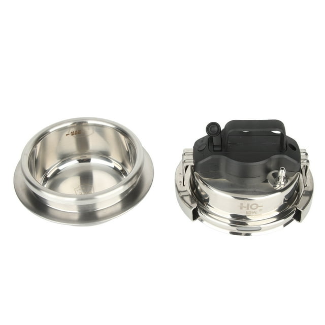 Mini Outdoor Pressure Cooker, Time Saving Stainless Steel Pressure Cooking Pot 100KPa for Induction Cooktop 0.8L,1.2L,1.6L