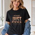 thumbnail image 3 of Jollimate Not Perfect Just Forgiven T-Shirt, Christian Wildflower Graphic Tee, Faith Based Women's Shirt, 3 of 6