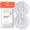 Reusable 2-Pack, variant on Spin Mop Head Replacements Compatible with O-Cedar EasyWring, Mop Head Refills for 1-Tank System, Washable & Reusable, Deep Cleaning, Easy to Repalce, 1 CT (Pack of 2)