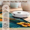 thumbnail image 6 of Design&I 4'x6' Ultra Soft Area Rug, Hawaii Guitar Musical Party Tiki Wave Hibiscus Motifs Luau Surf None Fluffy Washable Non Shedding for Bedroom Living Room Home Office, 6 of 7
