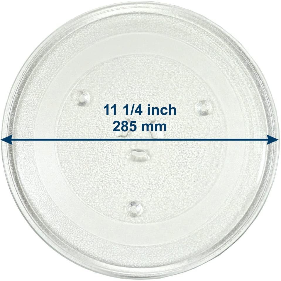 WB49X10074 WB49X10129 HQRP 12-3/4 inch Glass Turntable Tray for GE JVM1490BH01