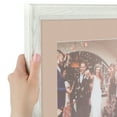 thumbnail image 6 of ArtToFrames 13x13 Matted Picture Frame with 9x9 Single Mat Photo Opening Framed in 1.25 Off White Wash on Ash and 2 Grey Beige Mat (FWM-4098-13x13), 6 of 8
