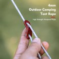 thumbnail image 3 of Outdoor Camping Tent Rope with Tent rope Tensioner Windproof High, 3 of 8