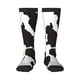 thumbnail image 1 of Fotbe Cow Skin 2 Calcetas Divertidas Estampadas para Hombre y Mujer, Calcetas de Algodón hasta la Rodilla para Caminar, Correr, Enfermería y Embarazo, 1 of 6