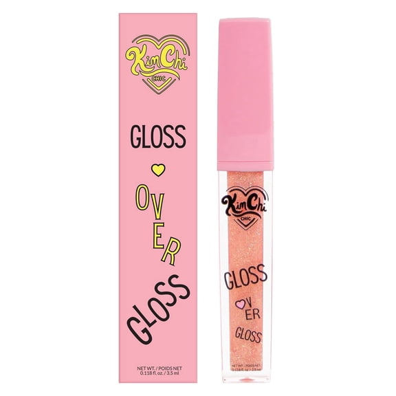 KimChi Chic Beauty Gloss Over Gloss - 03 Peach Shimmer (0.35 fl oz)