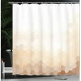 thumbnail image 3 of Ambesonne Contemporary Shower Curtain, Geometric Abstract Art, 69"Wx70"L, Champagne Almond, 3 of 4