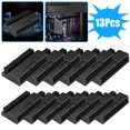 thumbnail image 1 of DQrwqpou Adaptador Conector Fuente Alimentación ATX Placa Base PC 24 Pines A 90 Grados DIY, 1 of 8