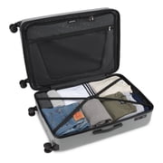 SWISSGEAR Stride Hardside Large Checked Spinner, Charcoal Gray