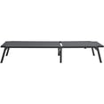 thumbnail image 5 of Dark Gray Aluminum Outdoor Chaise Lounge Chair, 5-Position Adjustable Patio Recliner YXY, 5 of 9