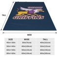 thumbnail image 5 of Fontbonne University Logo Blanket Large Luxury Fleece Soft Anti-Static Anti-Pilling Flannel Bed Blanket, 5 of 6
