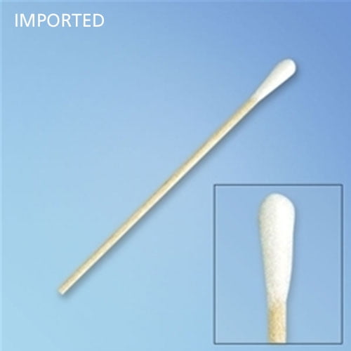 Puritan Hospital Economy Cotton Swab, Regular Tip, 3" Wood Shaft, 1000