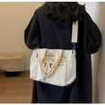 thumbnail image 7 of Womens Casual Corduroy Tote Bags with Multiple Pockets Hobo Crossbody Bag Travel Shoulder Bags Cute Purse Handbag, 7 of 7