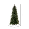 thumbnail image 3 of Vickerman 9' x 50" Green Douglas Fir Artificial Slim Unlit Christmas Tree, 3 of 6