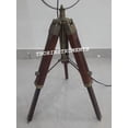 thumbnail image 3 of Nautical Spot Light Table Lamp Designer Searchlight With Wooden Stand, 3 of 3