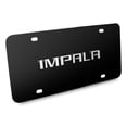 thumbnail image 2 of Chevrolet Impala 3D Nameplate Black Stainless Steel License Plate, 2 of 5