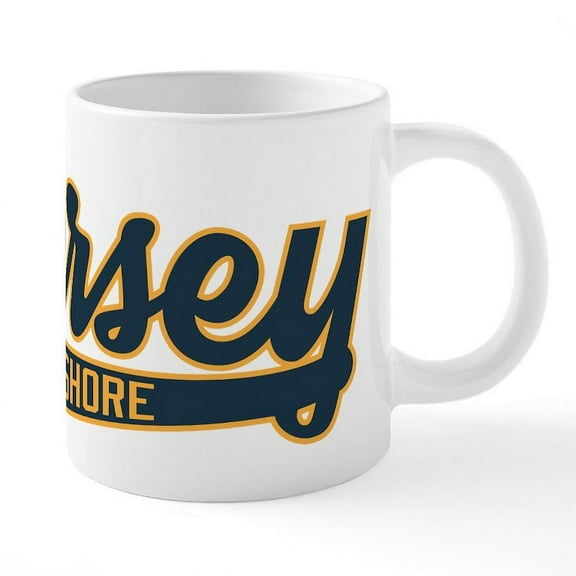 CafePress - Jersey Shore Mugs - 20 Oz White Ceramic Mega Mug