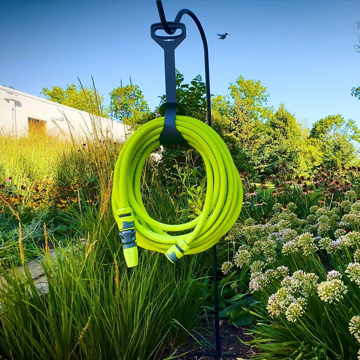 Flexzilla HFZG12050QN Garden Hose Kit with Quick Connect Attachments | Lightweight Coils Easily | Quick Connect Couplers | Won't Kink Under Pressure