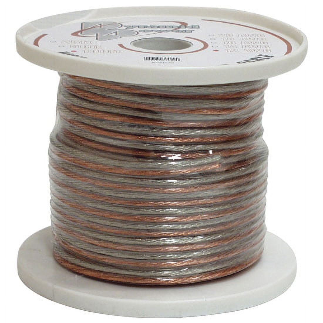 PYRAMID RSW1450 - 14 Gauge 50 ft. Spool of High Quality Speaker Zip Wire