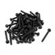 thumbnail image 1 of Tornillos de cabeza plana Phillips de plástico M3 x 25mm color negro 50 PCS, 1 of 2