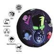 thumbnail image 4 of Invader Zim Alien Gir Spare Tire Cover Waterproof Dust-Proof Universal Wheel Tire Cover Protector Accessories 14" 15" 16" 17", 4 of 7