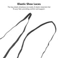 thumbnail image 4 of 5 Pair Elastic Shoe Laces Tieless Lazy Elastic Shoelaces for Kids Adults Sneakers, 4 of 5