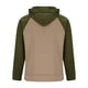 thumbnail image 4 of pstuiky camisa de manga larga para hombre, Sudadera con capucha y cremallera de un cuarto para hombre, ideal para entrenamiento, gimnasio, deportes, correr, exteriores, chaquetas de invierno m, 4 of 5
