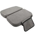 thumbnail image 2 of Heated Chair Cushion Grey Foldable Adjustable Temperature USB Powered Portable Warm Chair Pad for Fishing Stadium, 2 of 5