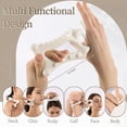 thumbnail image 5 of *Ceramic Body Gua Sha Tools, Advanced Trigger Point Massage Tools, Korean Gua Sha Facial Tools, Lymphatic Drainage Tools Gifts for Mother Women Men(Dual Row Style)*, 5 of 7