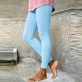 thumbnail image 4 of FNFYFH Womens Ribbed Knit Leggings Soft Stretchy Yoga Pants Fall Leggings Underwear Bottoms, 4 of 9
