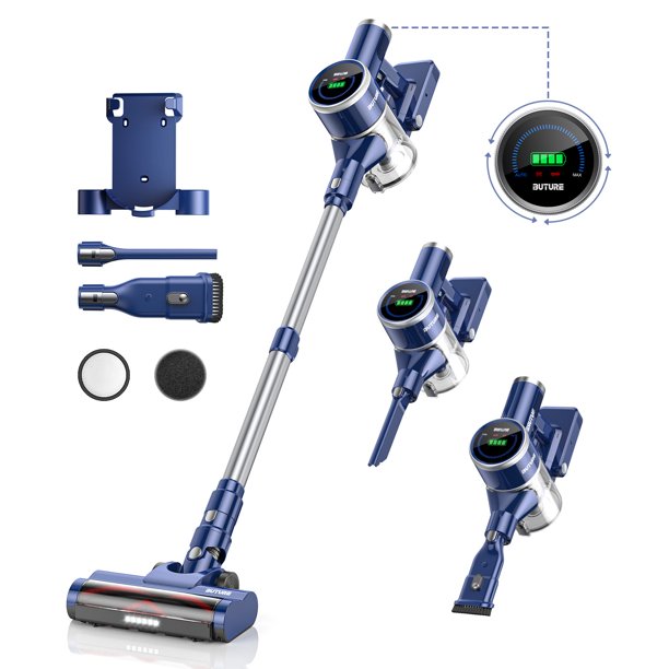 Cordless Stick Vacuum Cleaner and Lightweigh Vacuum for Floor Carpet