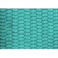 thumbnail image 1 of Ahgly Company Indoor Rectangle Oriental Turquoise Blue Industrial Area Rugs, 4' x 6', 1 of 4