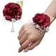 thumbnail image 1 of piezas de flor para niña, dama de honor, muñeca, flor, novia, seda, decoración de muñeca, regalos, boutonnieres de muñeca para boda, ceremonia, aniversario de boda Rojo Verde Cocina, Decoración y Otros, 1 of 5