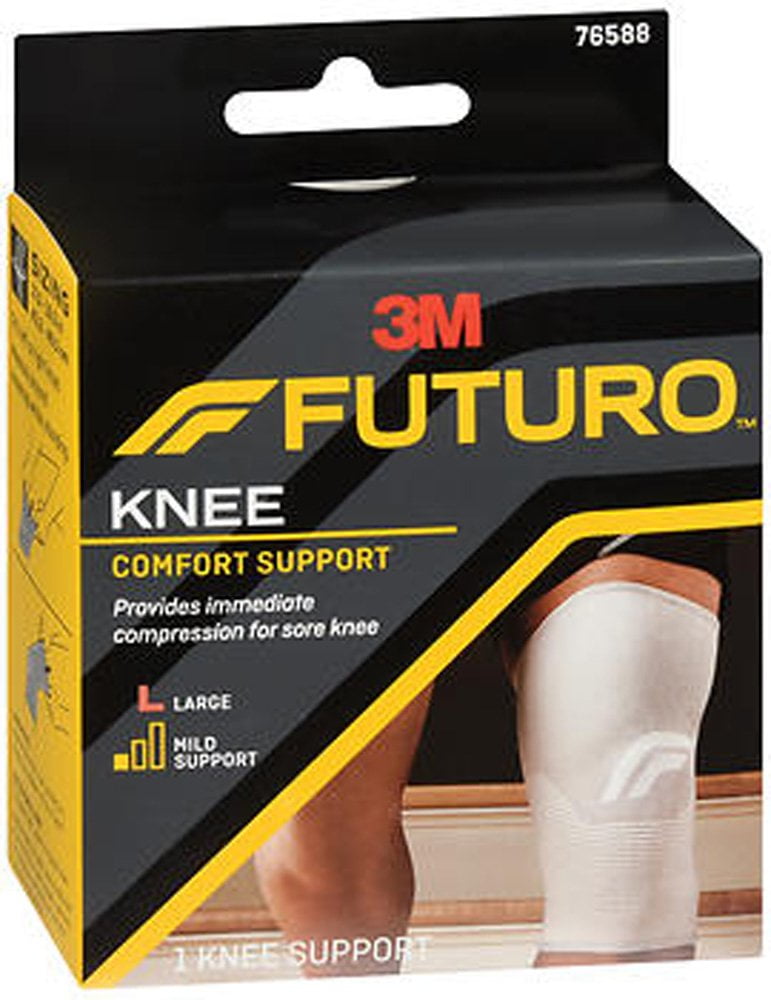 3M Futuro Knee Comfort Support Brace, provides Immediate Compression