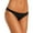 Black, variant on L Space Womens Camacho Ribbed Low-Rise Swim Bottom Separates Black XS