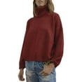 thumbnail image 2 of Roberta Roller Rabbit Women's Ankur Sweater Small Blush/Burgundy, 2 of 4
