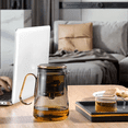 thumbnail image 4 of 700ml Magnetic Glass Tea Maker Pot with Infuser - Kettle Teapot for Easy Tea Filtration, Water Separation Technology B,1 x Magnetic Glass Tea Maker Pot,Gold, 4 of 7