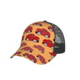 thumbnail image 7 of Picia Red Cars Pattern Trucker Hat,Baseball Cap,Sun Protection Cap,Stylish Headwear,Leisure Cap,Outdoor Sports Cap, 7 of 7