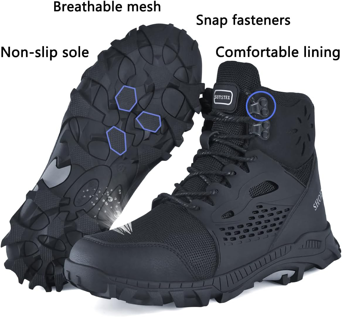 Suystex Men's Steel Toe Waterproof Work Boot photo 5