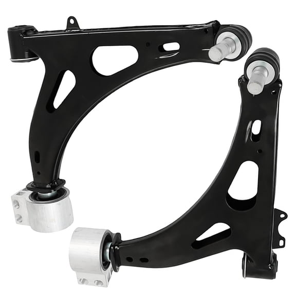 Detroit Axle - 2pc Front Lower Control Arms for 2014-2020 Chevrolet Impala, Lower Control Arms with Ball Joints Assembly 2015 2016 2017 2018 2019 Replacement